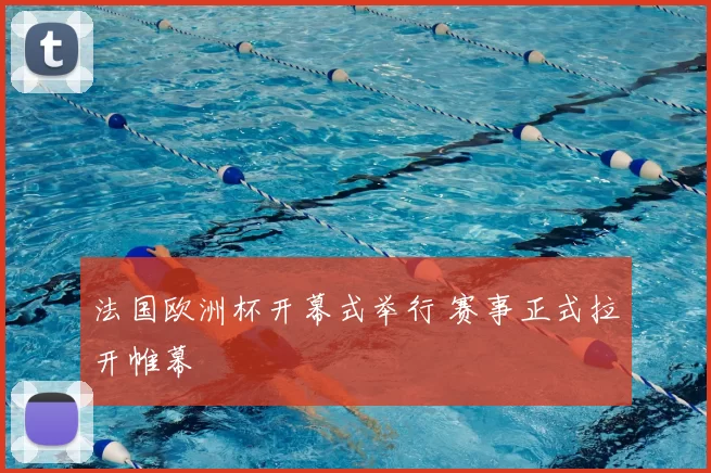 法国欧洲杯开幕式举行 赛事正式拉开帷幕